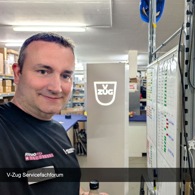 Technische Weitbildung bei V-Zug – Das Servicefachforum